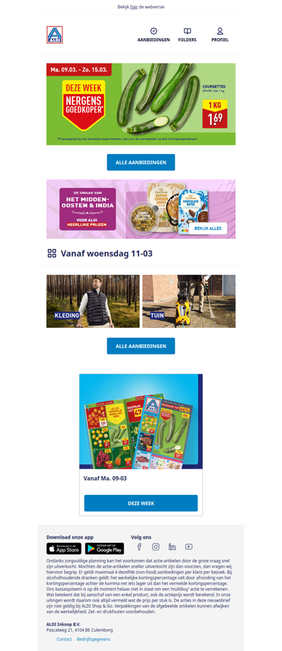 Bekijk de nieuwe aanbiedingen!