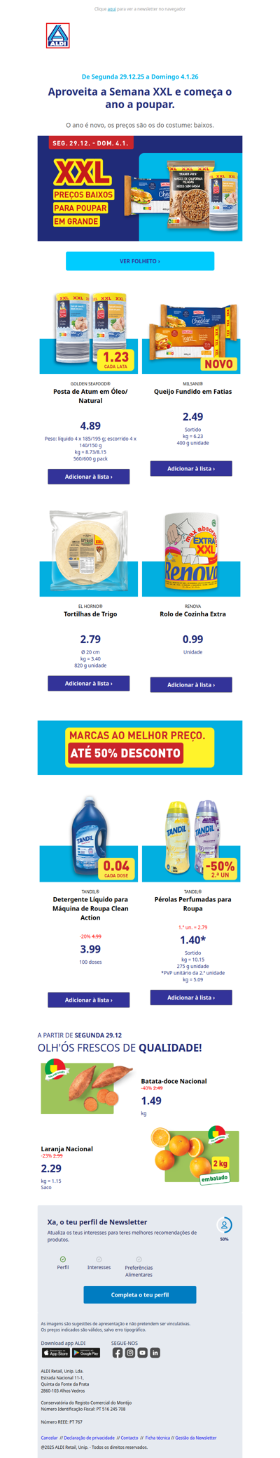 Xa, descobre a Semana XXL e poupa em grande 💥