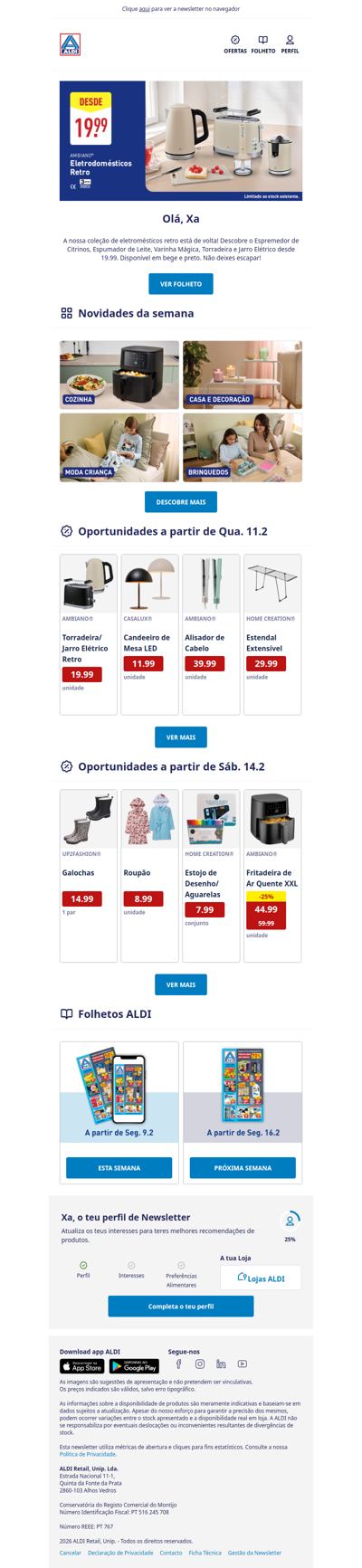 Xa, Eletrodomésticos Retro desde 19.99 ✨​