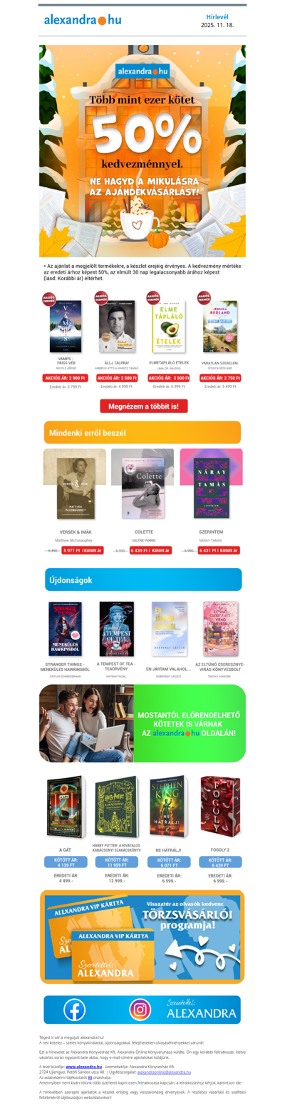 ✨ Ideje belevágni a karácsonyi készülődésbe a hét legjobb újdonságaival!🎄💝