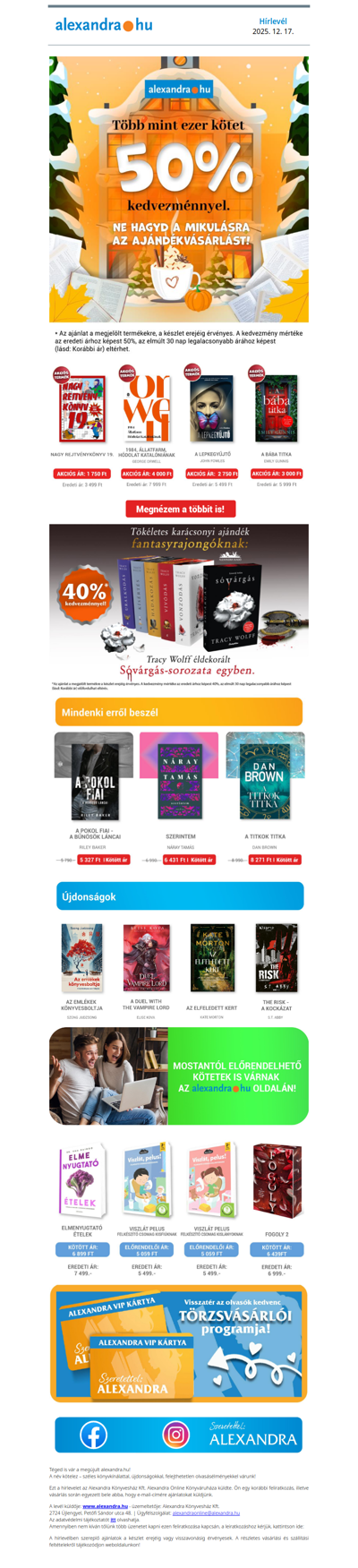 ✨ Már nem kell sokat aludni karácsonyig! Tekintsd meg legjobb ajánlatainkat! 💝