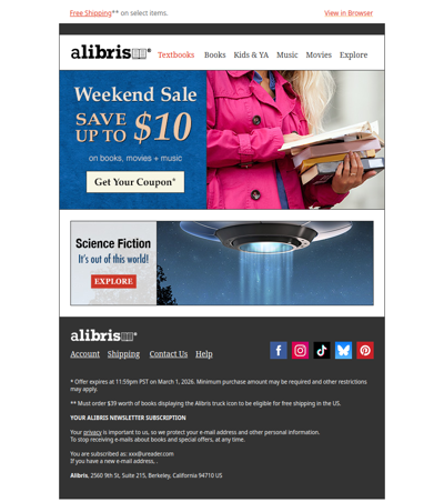 Weekend Sale | Save $10 through Sunday