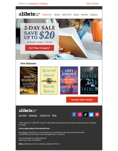 Limited-Time Offer | Save up to $20