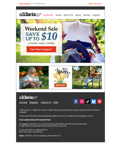 Weekend Sale | Save $10 through Sunday