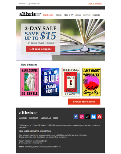 $15 Coupon | Limited-Time Offer