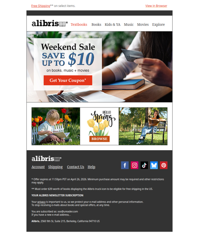 Weekend Sale | Save $10 through Sunday