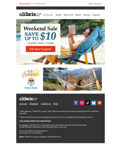 Weekend Sale | Save up to $10