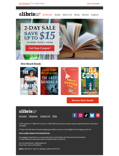 2-Day Sale | Save up to $15