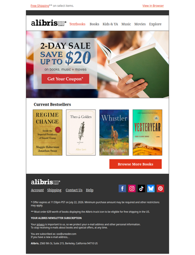 Save $20 | Limited-Time Offer