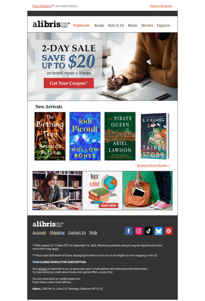 Save up to $20 | Limited-Time Offer