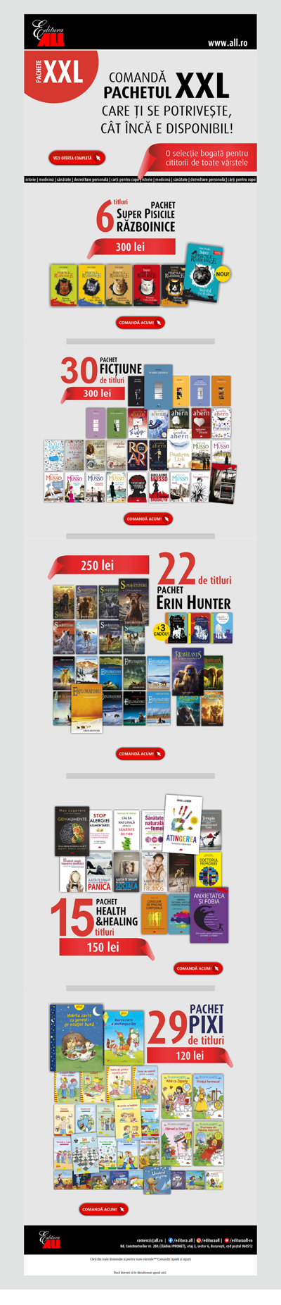 Stoc limitat! 📚Prinde unul dintre pachetele XXL!