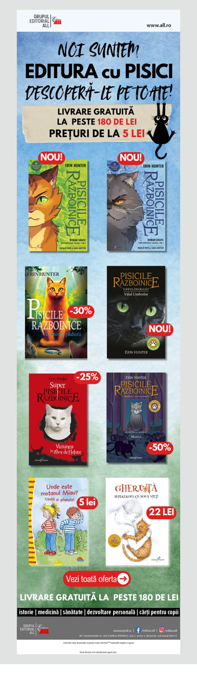 MIAU multe cărți cu pisici🐈‍⬛