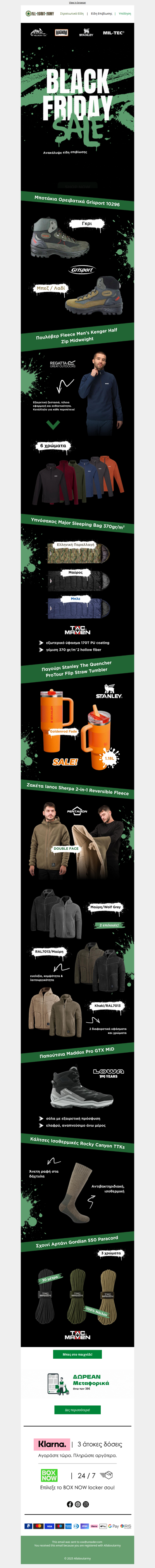 🪖 Mission Ready: Black Friday!