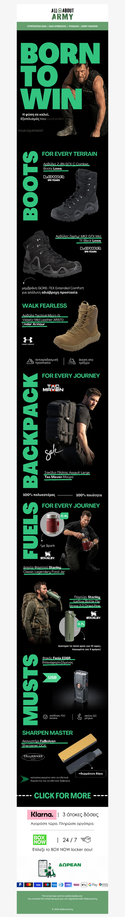 GEAR UP & STAND OUT 🎯