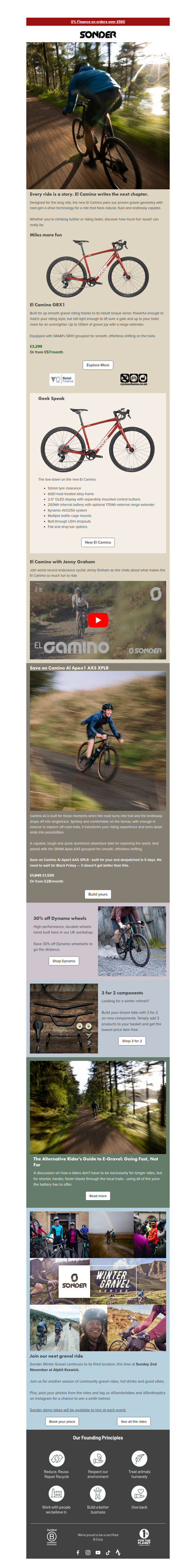 Meet NEW El Camino - the next gen electric gravel bike