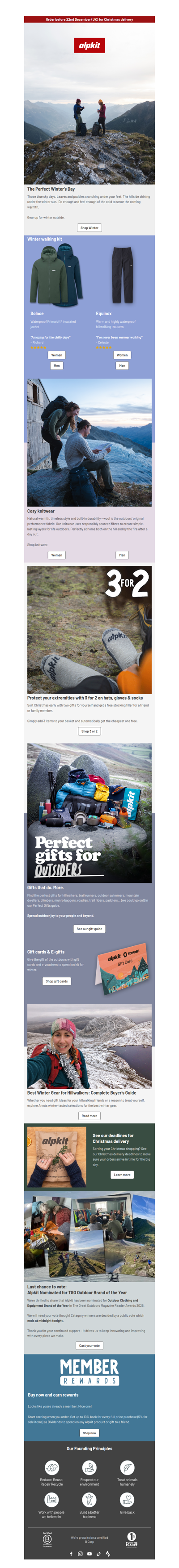 The Perfect Winter's Day