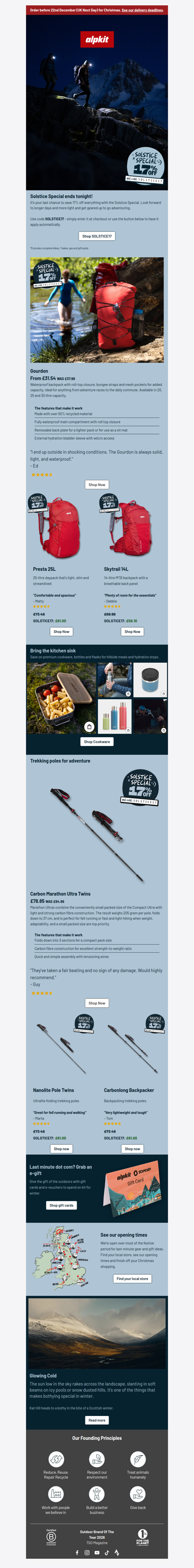 Last Minute Dot Com? Save with SOLSTICE17. Ends Tonight.