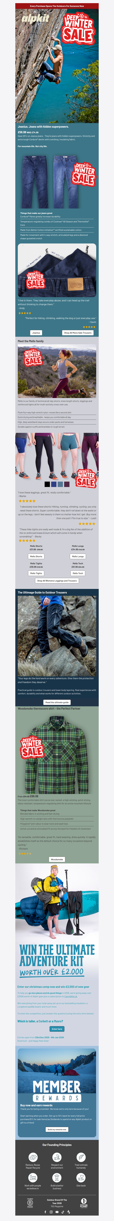 Legs vs winter. Legs win. WINTER SALE now on.