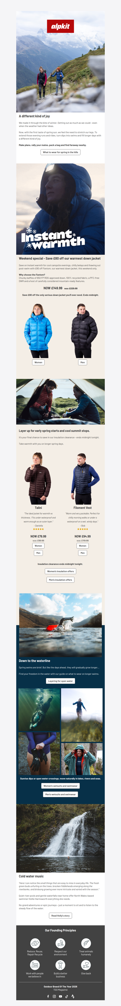 A different kind of joy