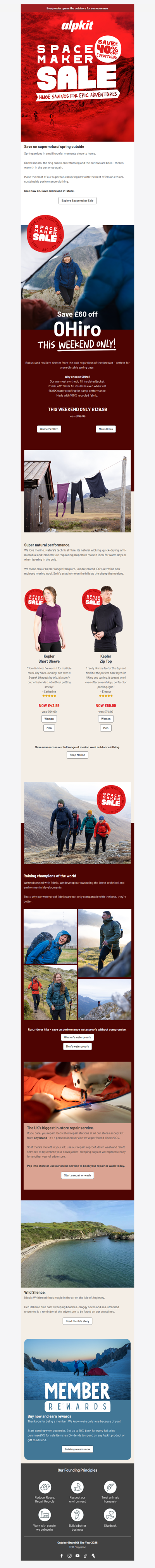 Spacemaker sale: Save on supernatural spring