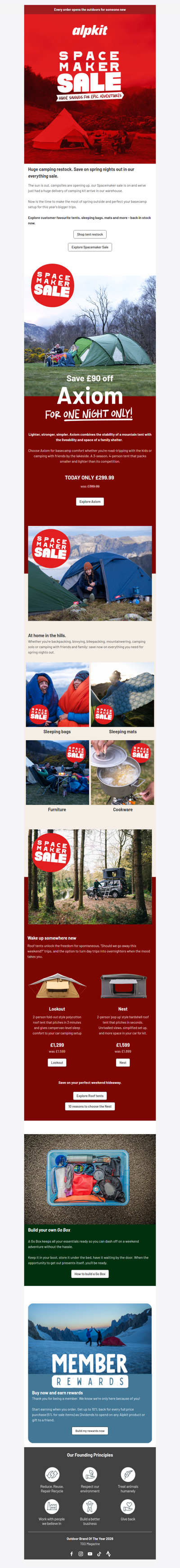 Everything sale - Huge camping restock