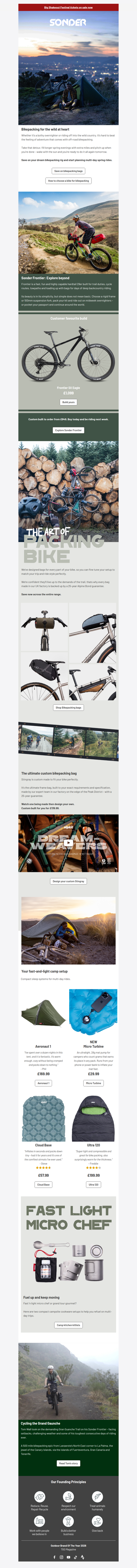 Bikepacking for the wild at heart