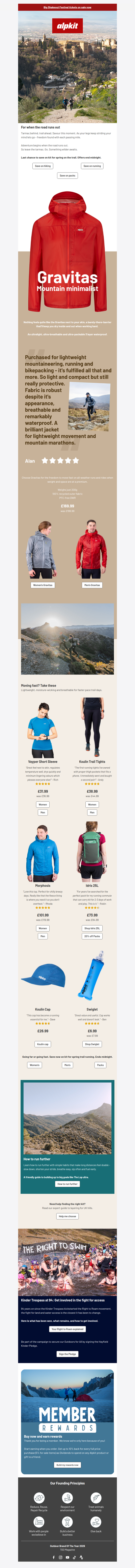 Kit for when the road runs out