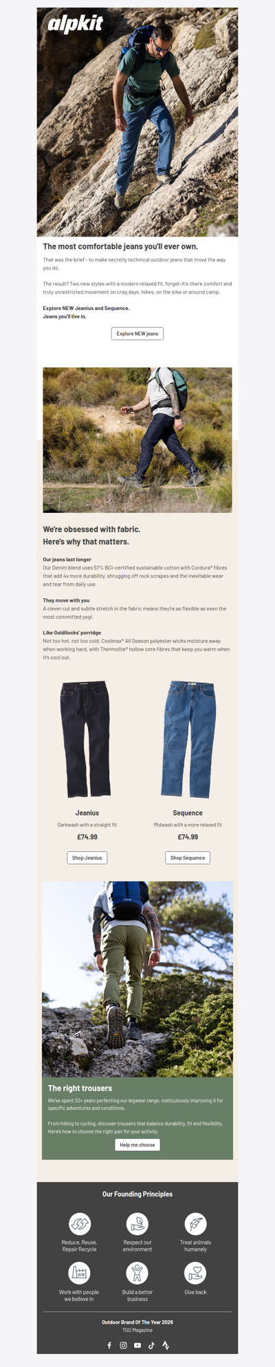 The most comfortable jeans you'll ever own