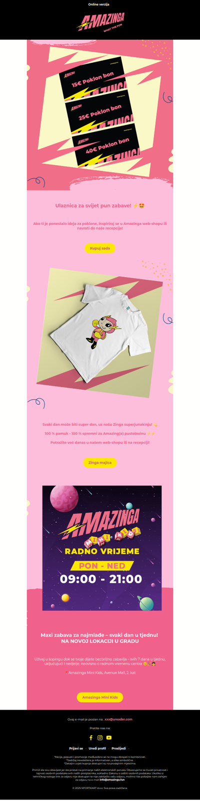 Pokloni zabavu! Čeka te tvoja ulaznica za svijet zabave🎁🧸🎈