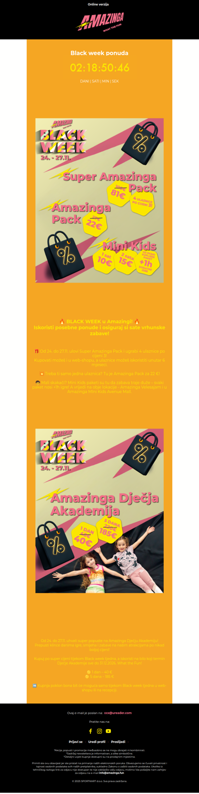Spremi našu ponudu za Black week 🤩🏷️