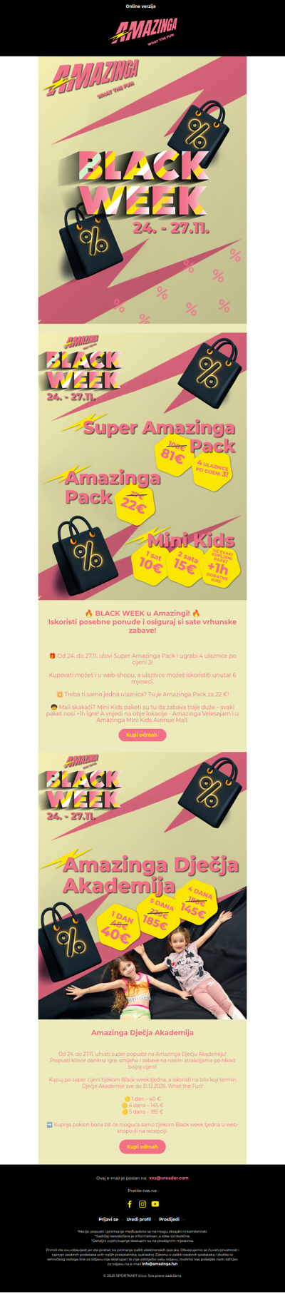 🔥 BLACK WEEK u Amazingi! 🔥