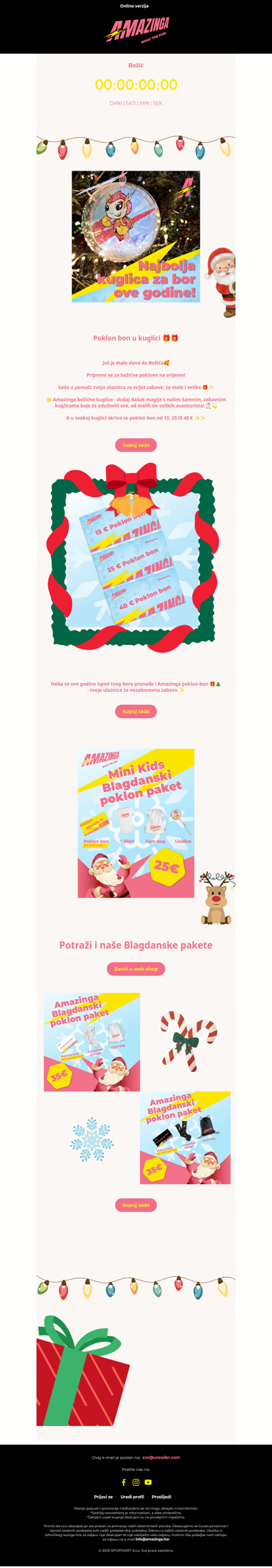 Jesu li vaši božićni pokloni spremni? 🎄🎁