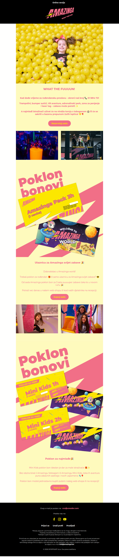 Spremni za rođendansku proslavu? Pogledaj našu ponudu već danas🎈🎈