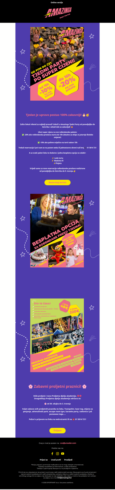 Tjedne uštede za super rođendanski party ⚡⚡