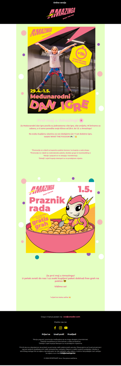 Spremni za prvi maj?😍