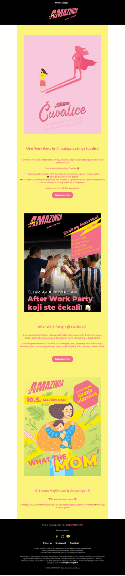 Svrati na After Work Party četvrtkom 🥳✨