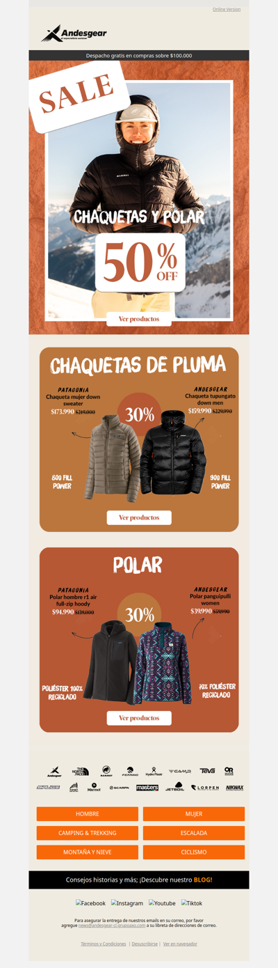 Hasta 50% OFF en el Winter SALE🔥