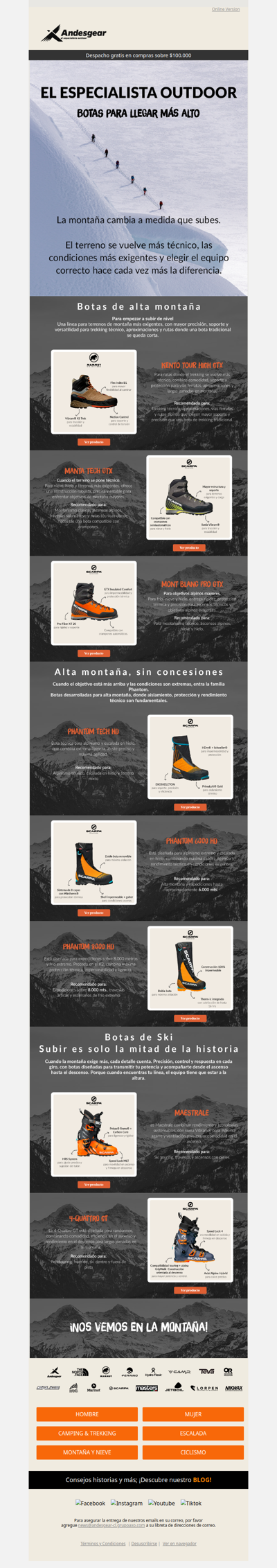 El equipo correcto marca la diferencia❄️