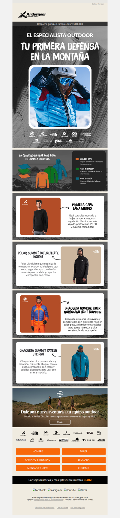 Tu primera defensa en la montaña🏔️