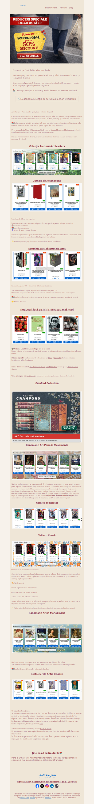 📚Cele mai mici prețuri din ultimele luni❗️Profită acum să-ți completezi colecțiile preferate 📣