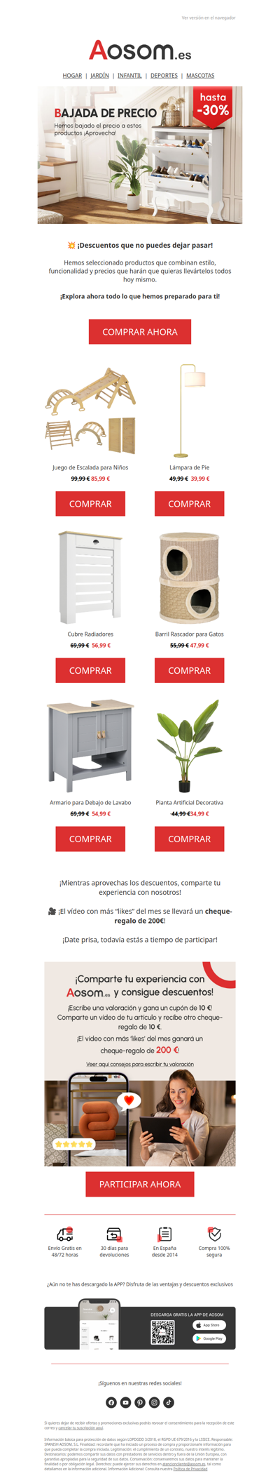 💥 ¡Hemos bajado los precios y te va a encantar!