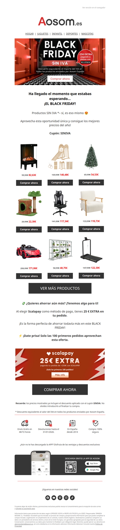 💥BLACK FRIDAY SIN IVA