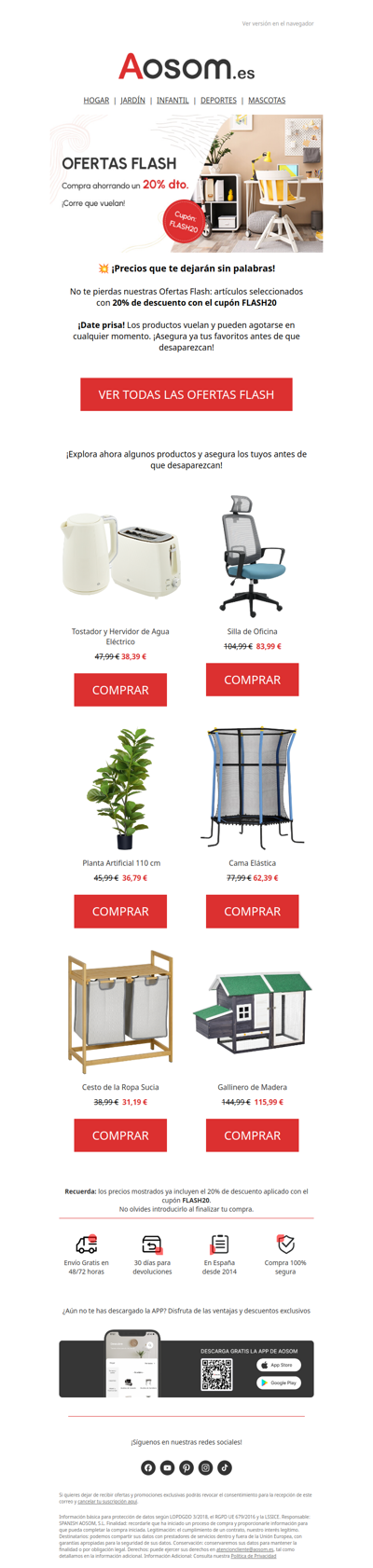 💥¡No te lo pierdas: 20% de descuento en productos seleccionados!