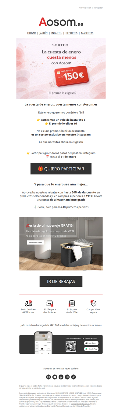 💸 ¡GANA 150 € EN NUESTRO SORTEO!