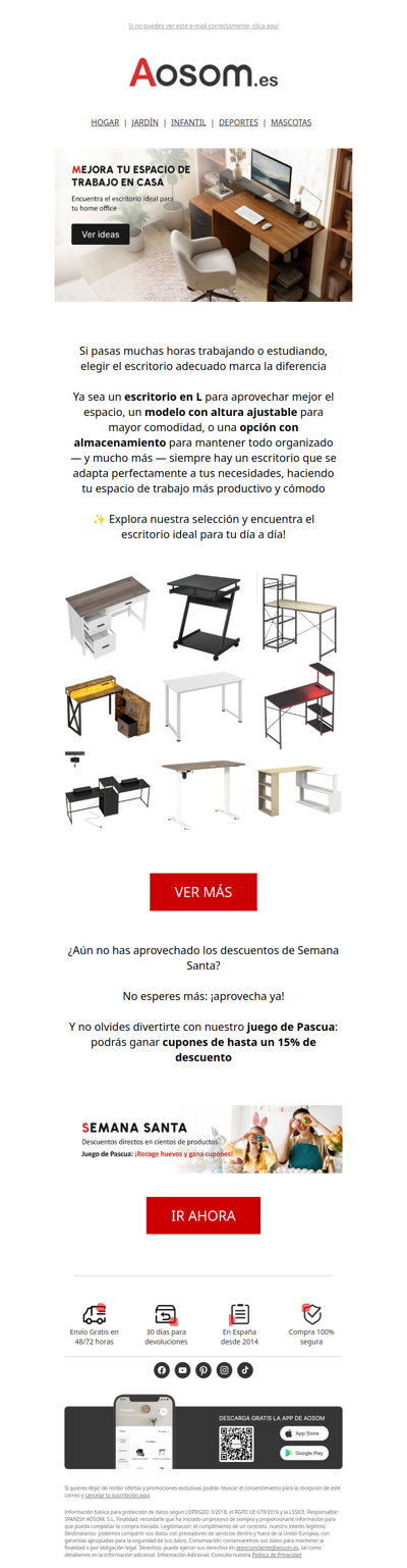 💻 Transforma tu espacio de trabajo con el escritorio perfecto