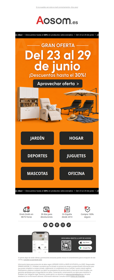 ⚡Últimos días para ahorrar hasta un 30%