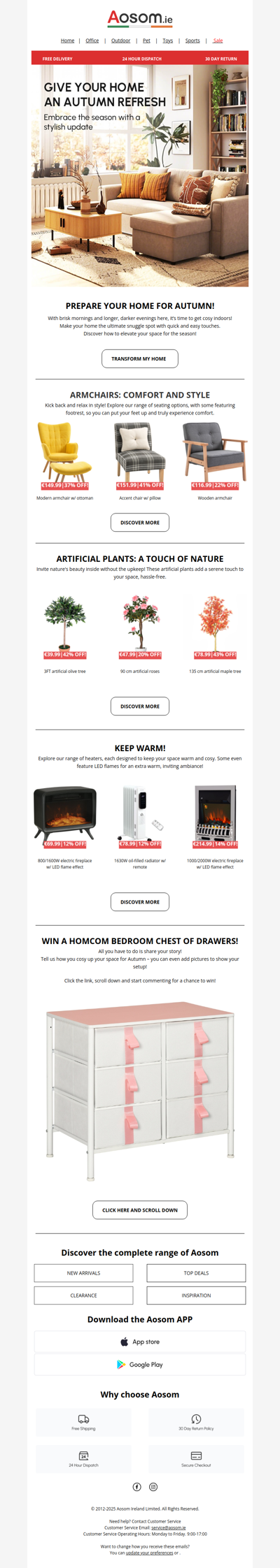 Get your home ready for autumn! 🍂