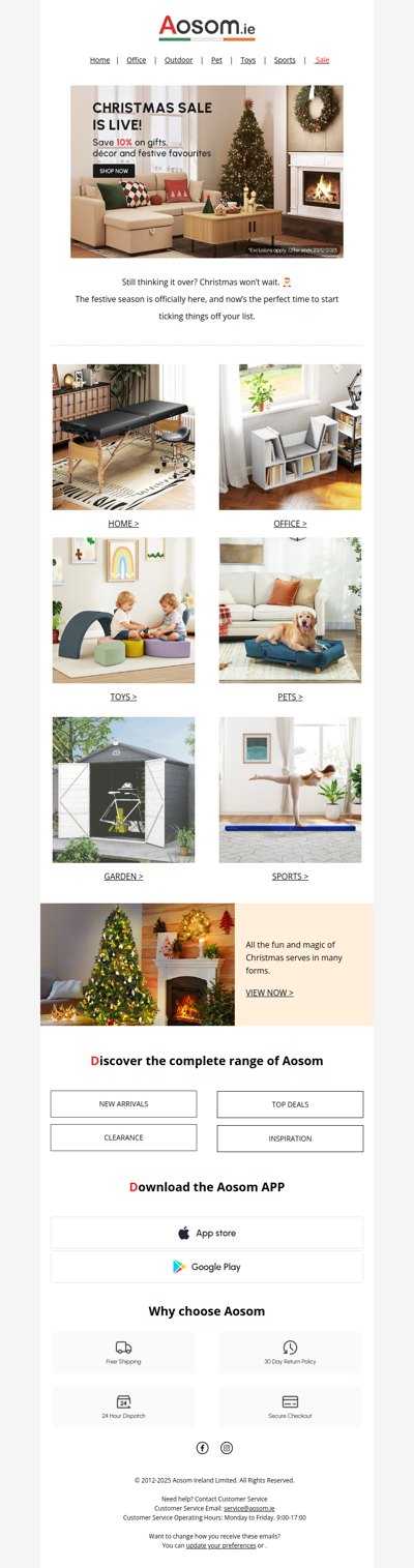 🎁 Don’t overthink it — Christmas is calling