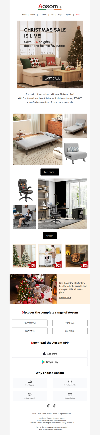 🎄 Last call Christmas sale — 10% OFF ends soon!