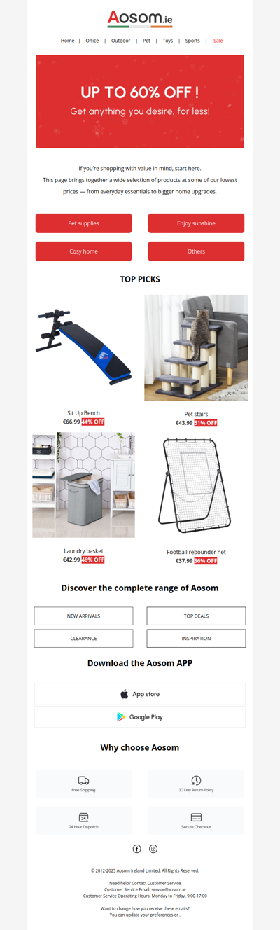 Your favourites, now up to 60% off 😍